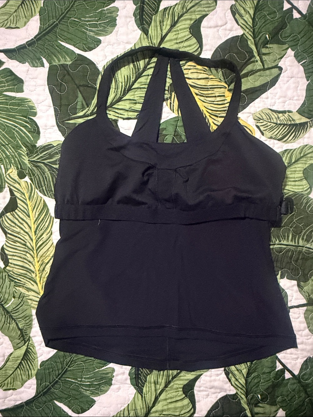 lululemon athletica Black Performance Tank with Reflective Logo - Picture 3 of 5